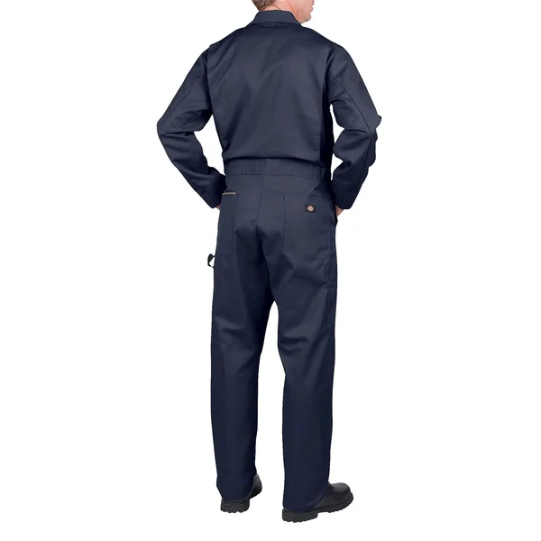 Dickies Men's Big & Tall Deluxe Blended Long Sleeve Coveralls - Dark Navy 4XL - Dark Blue