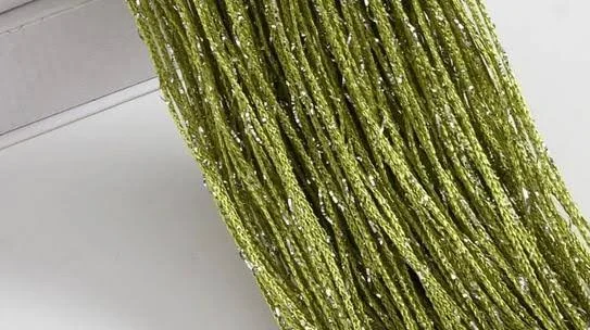 Beads String Thread Curtains - Window Wall Panel Room Divider - Doorway, Wedding Decor