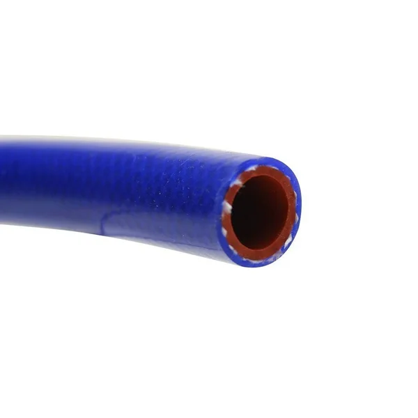 HPS High Temp 3/8 inch ID (9.5mm) Reinforced Silicone Heater Hose Blue - 10 Feet Roll