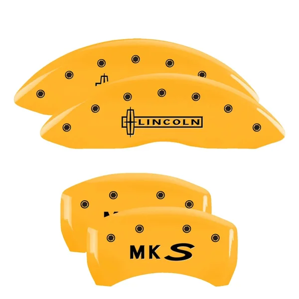 MGP 36019SLCSYL Yellow Lincoln/MKS Lincoln Caliper Covers