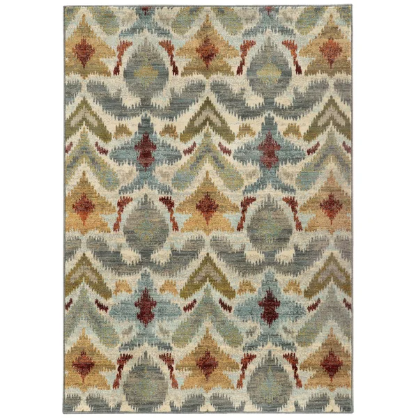 Oriental Weavers Sedona Ivory 6371C Rug 3&10x22 x 5&5x22