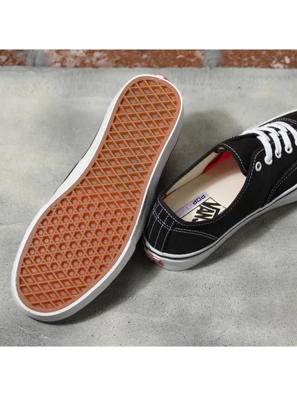 Vans Skate Authentic Shoes - Black/White - 9.5