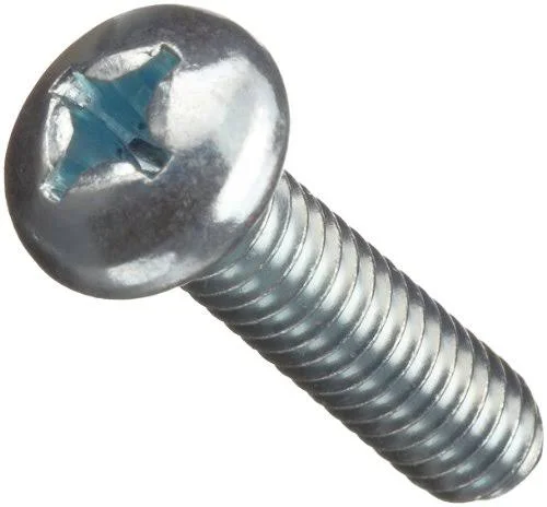 10-32 x 7/8x22 Machine Screw - Pan Head - Phillips - Steel - Zinc Cr+3 - ft - Pkg of 100 - BBI 587428