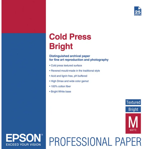 Epson Cold Press Bright Fine Art Paper
