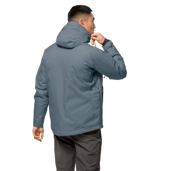 Jack Wolfskin Mens Troposphere Winter Jacket Storm Grey XXXL
