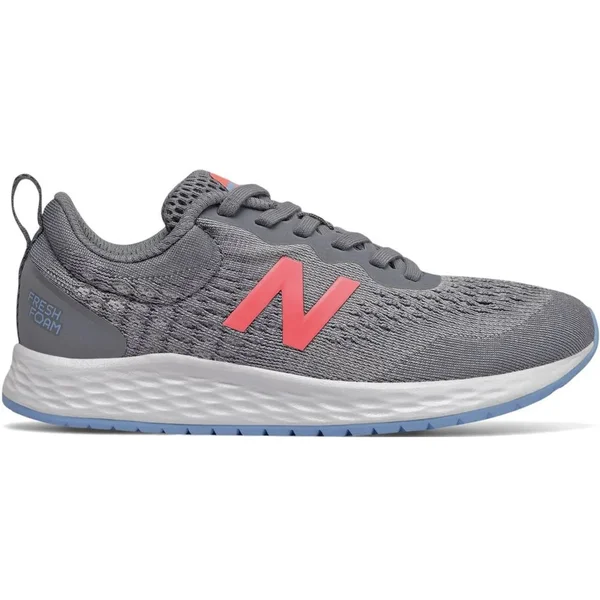 New Balance Kids& Fresh Foam Arishi - Grey/Pink (Size 10.5)