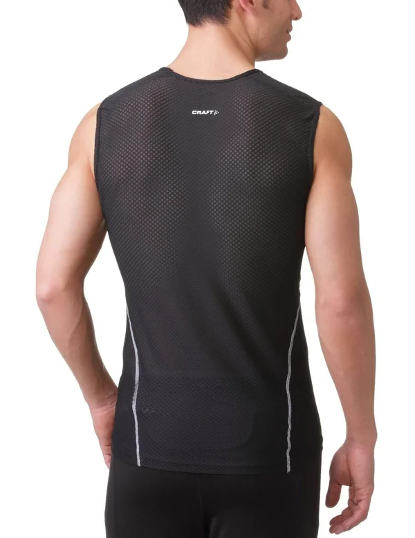 Craft Cool Mesh Superlight Sleeveless Base Layer : S Black