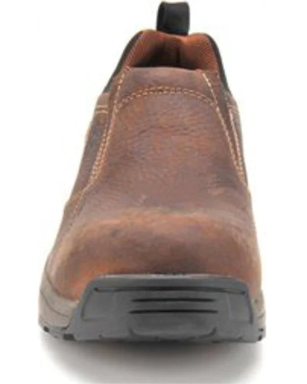 Men's Carolina Lightweight ESD Composite-Toe Slip-On : Brown