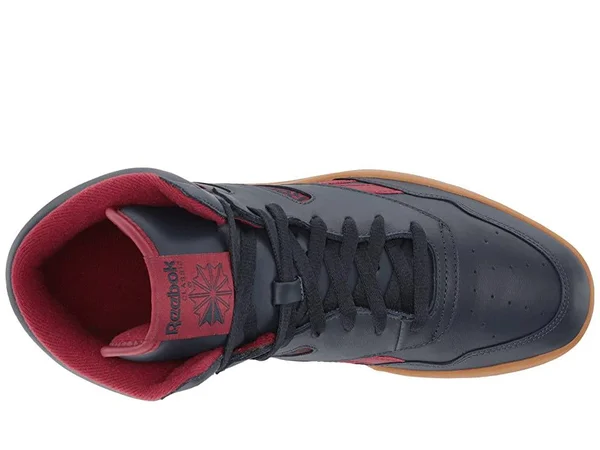 Bb 4600 Mens Fitness Running Basketball Shoes, 4.5, Night Navy/Collegiate Burgundy/ Reebok Rubber Gum