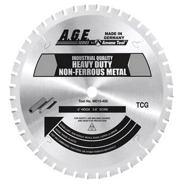 MD10-805-30 - A.G.E. Non-Ferrous Saw Blade, 10x22x 80Teeth, 30mm Bore