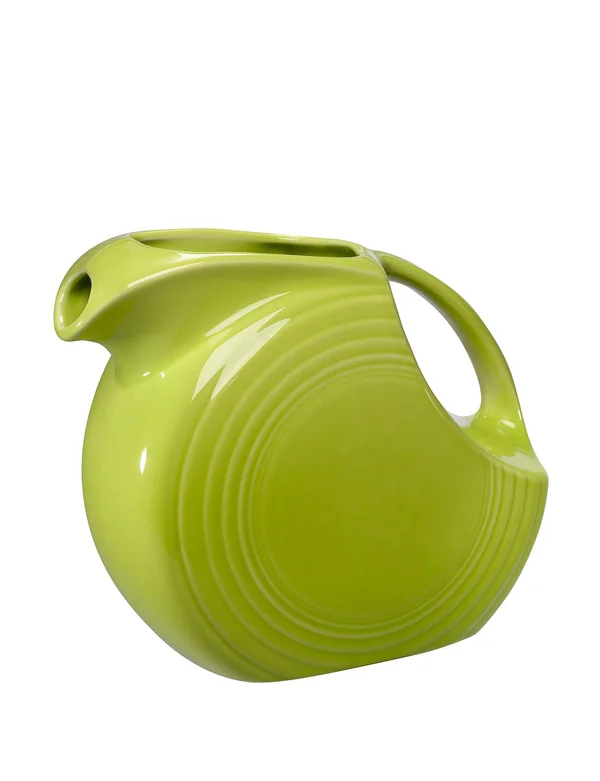 Fiesta Large Disk Pitcher - Lemongrass