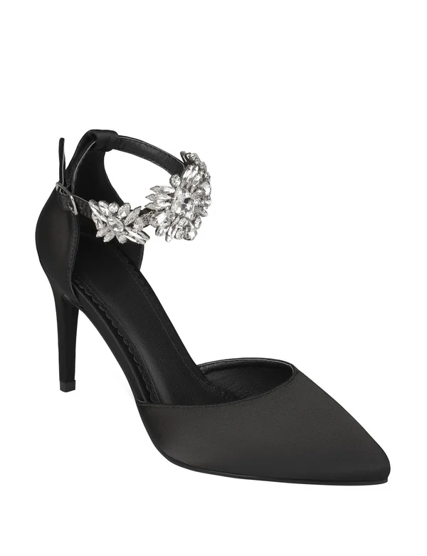 Journee Collection, Loxley Black, 6, Women's Shoes