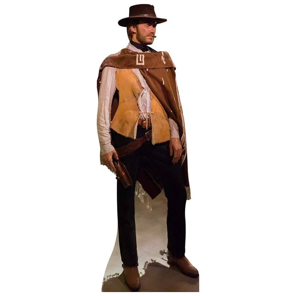 Star Cutouts Sc2101 Clint Eastwood Cardboard Cutout Standup, 76 x 27 inches