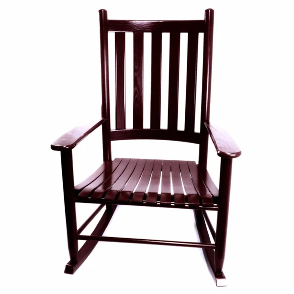 Dixie Seating Asheville Wood Grand Rocking Chair NO. 695s Cranberry, Red