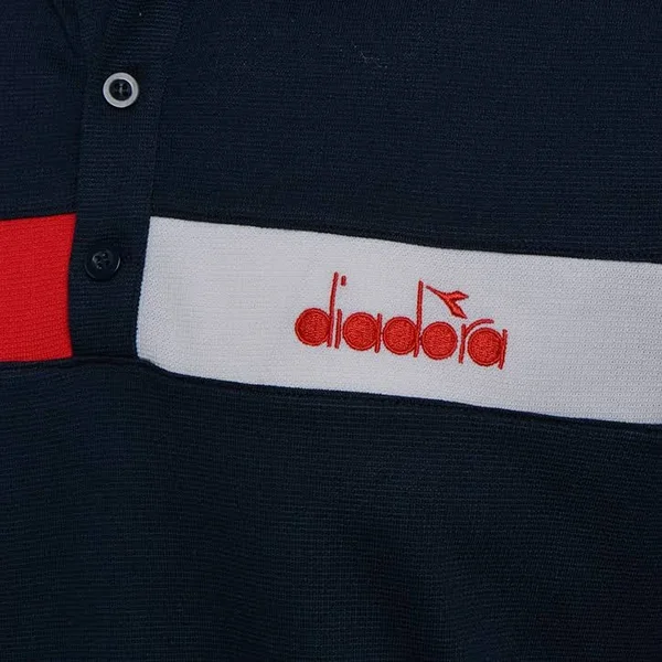 Diadora Polo Statement SS Blue