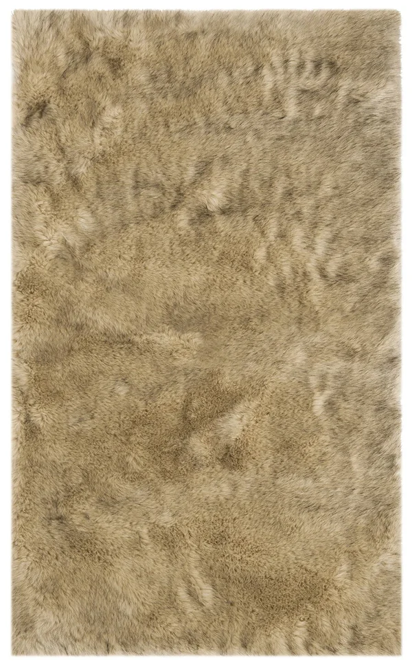 Safavieh Faux Sheep Skin Dionne Solid Area Rug, Size: 3' x 5'