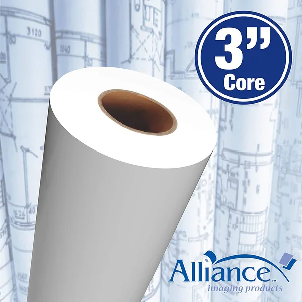 Alliance 30x22 x 500& Bond Engineering Rolls 20 lb - 92 Bright (2 Rolls)