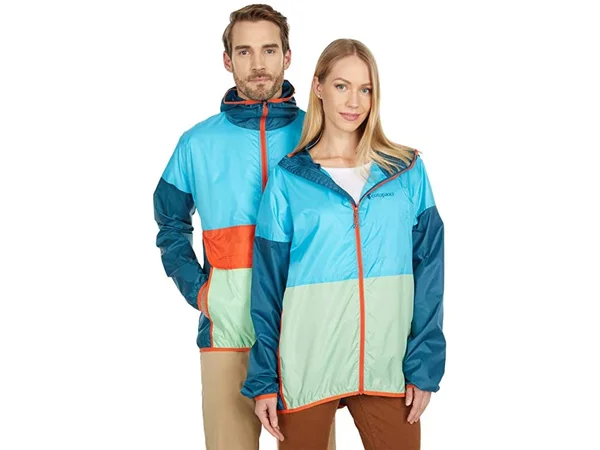 Cotopaxi Teca Full Zip Windbreaker Unisex Shark Tooth