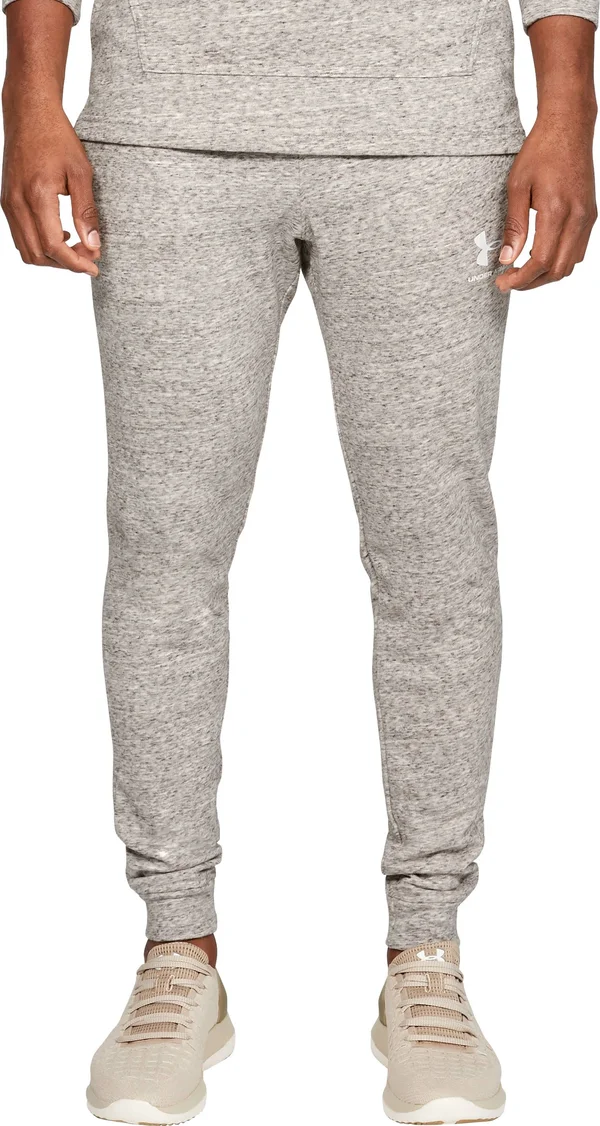 Under Armour Men's Sportstyle Terry Joggers - Onyx White