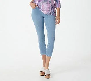 Belle by Kim Gravel Flexibelle Regular BelleCurve Jegging, Size Plus 18, Light Wash