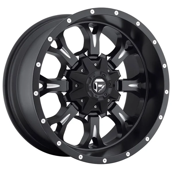 Fuel D517 Krank Matte Black Milled 20x12 5x5.5 - 5x150 -44mm (D51720207047)