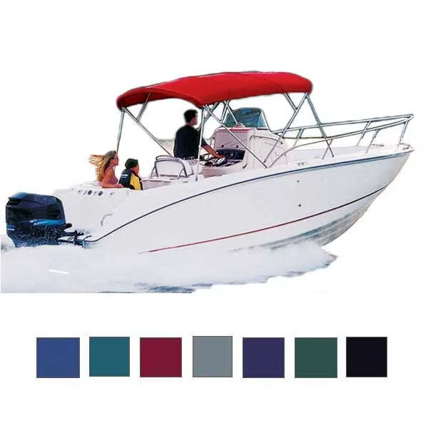 Taylor Made Products Trailerite Semi-Custom Boat Cover for Offshore Fishing Boats with Outboard Motor (16&5x22 to 17&4x22 Center