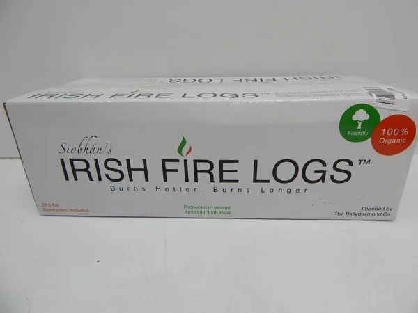 Siobhan S Irish Fire Logs (Irish Peat with Fire Starters)