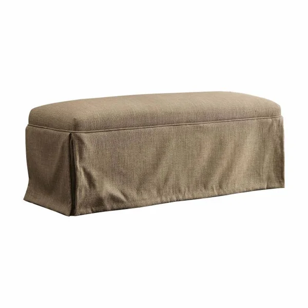 Furniture of America Laverne Contemporary Bench Beige