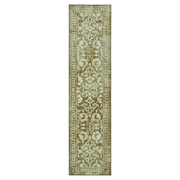 Mohawk Home Prismatic EverStrand Kimora Light Blue Rug - Brown, 2x8 ft