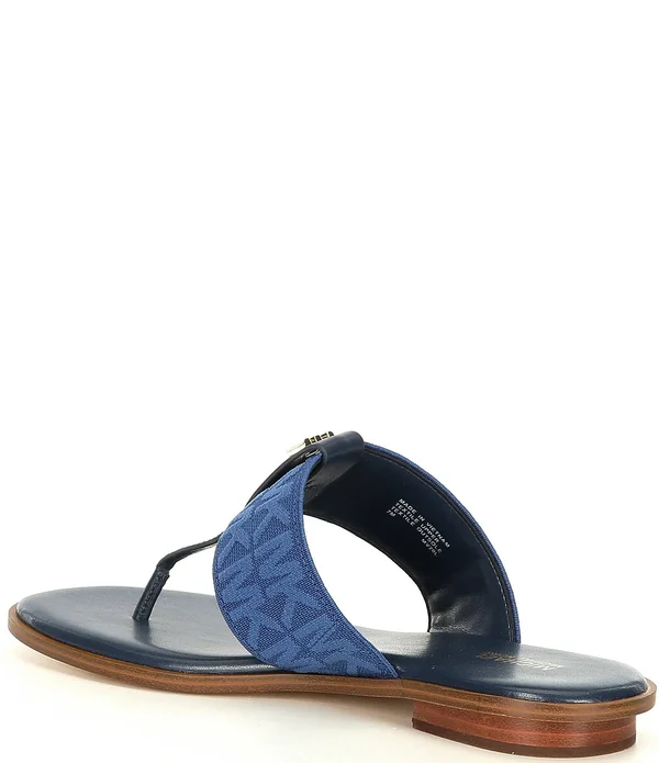 Michael Michael Kors Women's Verity Thong Sandals - Black - 10M