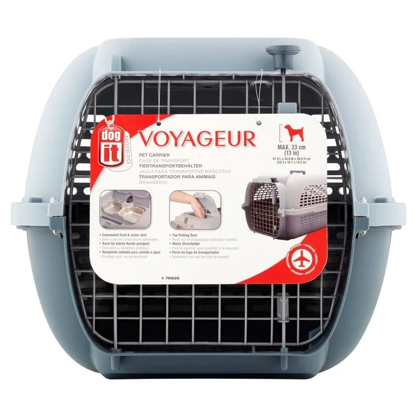 Dogit Voyageur Model 300, Gray, Large