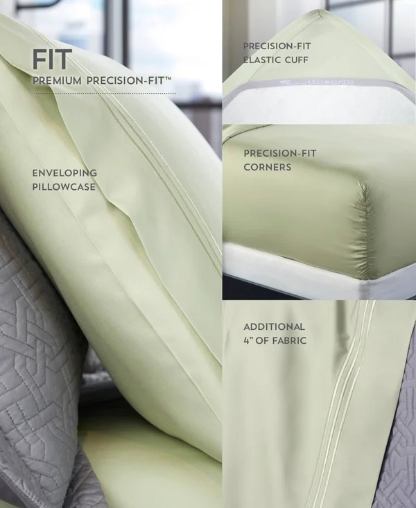 PureCare Premium Celliant Sheet Set King - Dove Grey