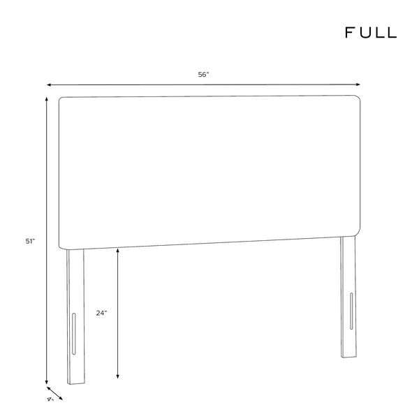 Skyline Furniture Nail Button Headboard in Blackwatch - Queen