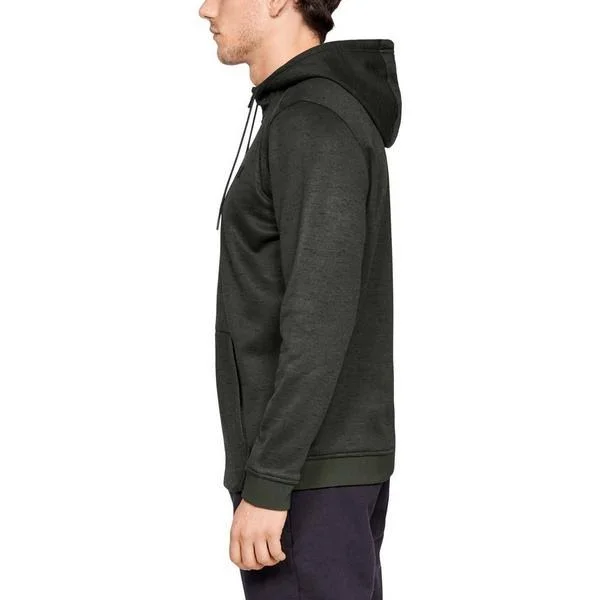 Under Armour Men's Armour Fleece Zip Hoodie - Green - XXL