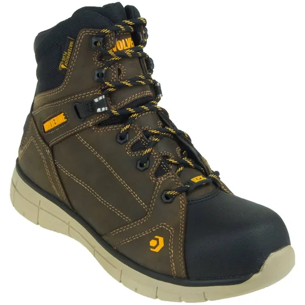Wolverine Men's Rigger Mid Carbonmax Toe Work Boot - Size: 14, Brown