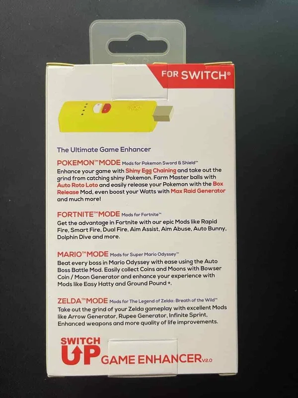 in Hand- Nintendo Switch Up Game Enhancer Shiny Edition Pokemon Collective Minds