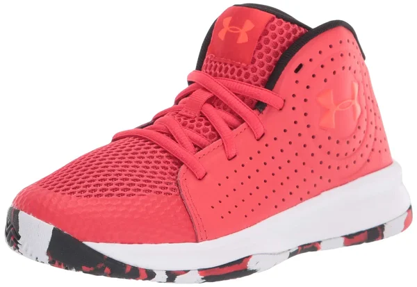 Under Armour Pre-School Jet 2019 Basketball Shoes - Red - 2.5
