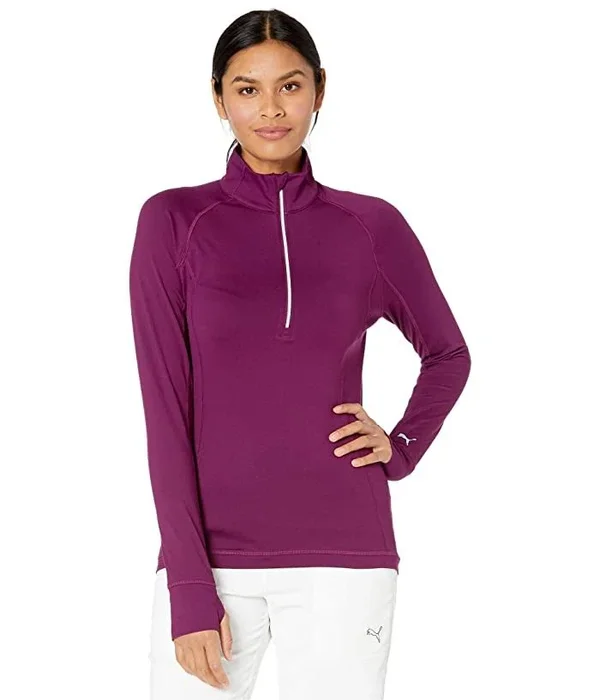 Puma Women's Rotation Golf 1/4 Zip - Peacoat - XL
