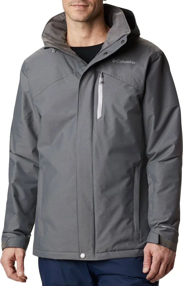 Columbia Men's Last Tracks Jacket - Large - City Grey Melange