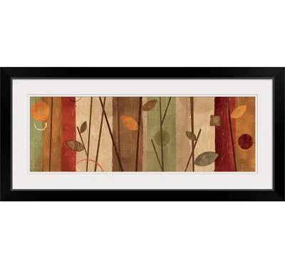 &Modern Forest Natural& by Veronique Charron Graphic Art Print Great Big Canvas Size: 24x22 H x 56x22 W x 1x22 D, Format: Black