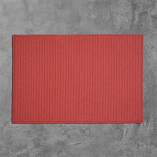 Colonial Mills Simply Home Solid H104 Terracotta 8& x 10& Area Rug