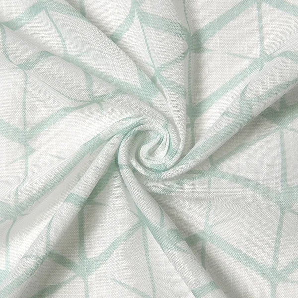 Aurora Home Opaque Cube Curtains - Natural