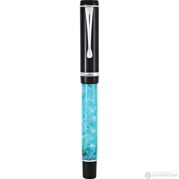 Conklin Duragraph Fountain Pen - Turquoise Nights - Fine