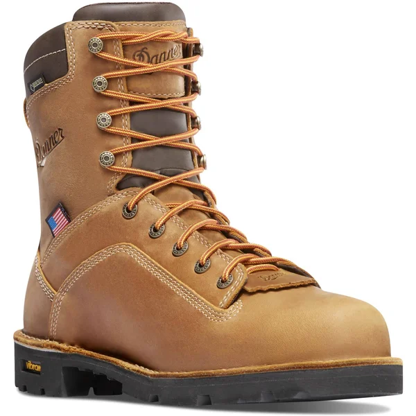 Men's Danner Quarry USA 8x22 Distressed Brown at Boots