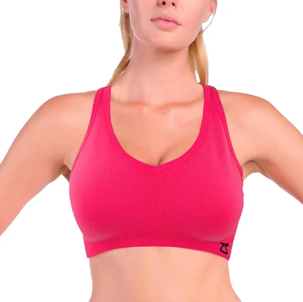Zensah Racey Sports Bra Coral Medium