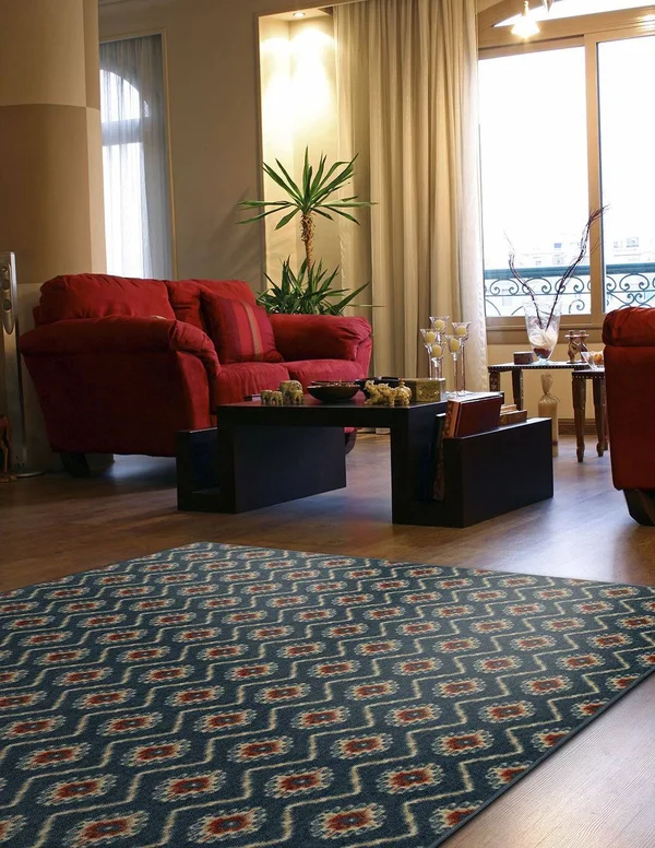 Milliken Imagine La Casa Pewter 2&8x22 x 3&10x22 Rectangular Area Rug