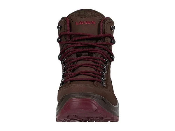 Lowa Women's Renegade GTX Mid - Espresso/Berry, Wide, 9.5