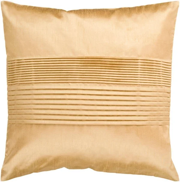 Surya - Solid Pleated - Throw Pillow