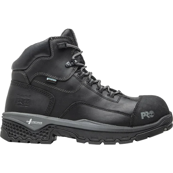 Timberland Pro Men's 6 in. Bosshog Composite Toe Waterproof Work Boot, Black