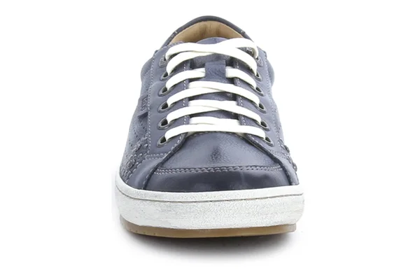 Women's Taos Freedom Leather Sneaker - Navy 6.5